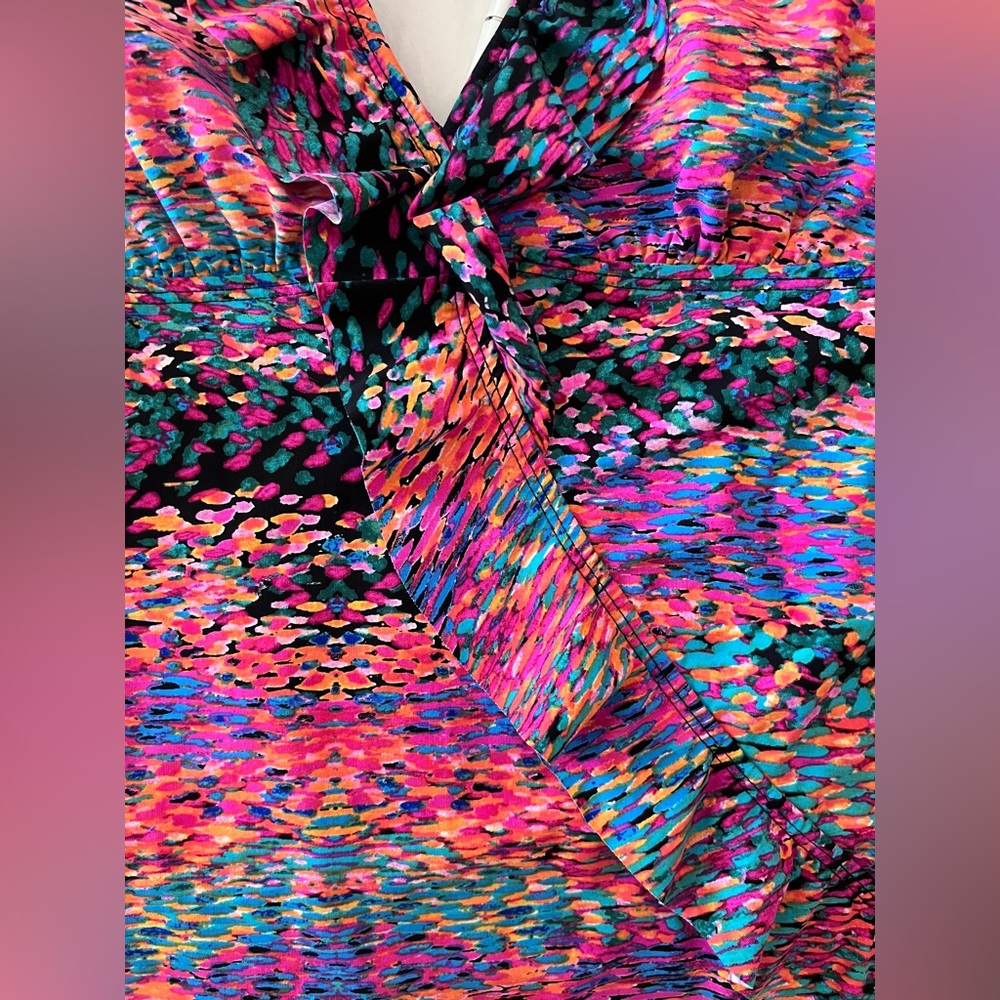 🌈 Assets by Sara Blakely (Spanx) Halter Tankini Top | Flattering Fit | Sz M - Picture 4 of 10